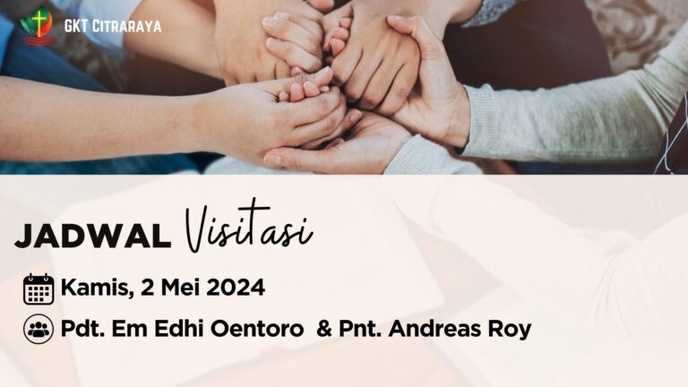 Visitasi, Kamis, 2 Mei 2024