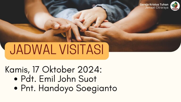 Visitasi, Kamis, 17 Oktober 2024