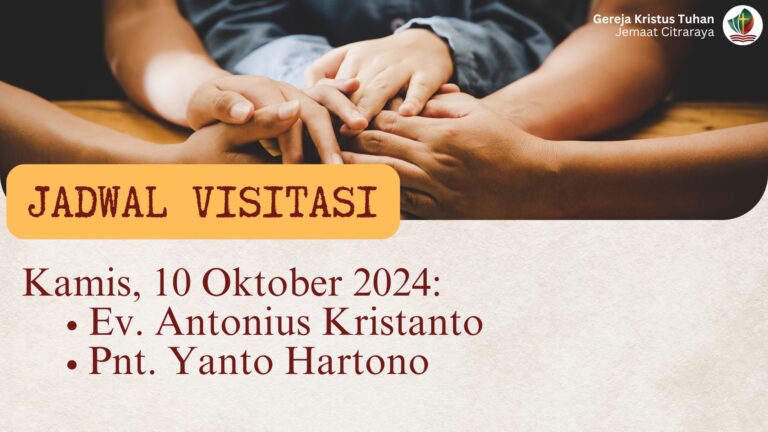 Visitasi, Kamis, 10 Oktober 2024