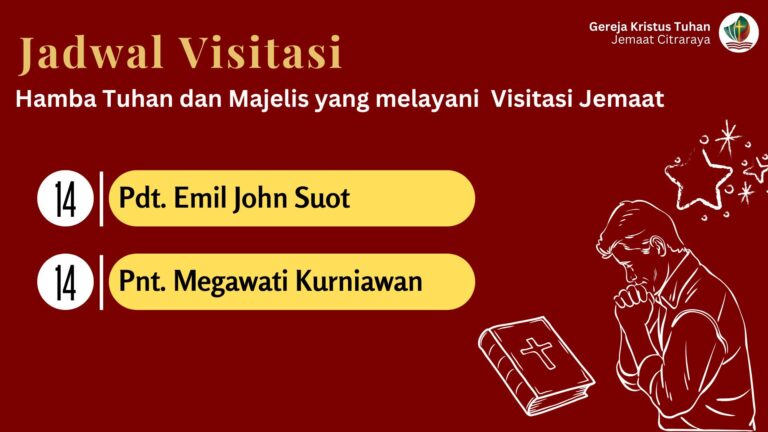 Visitasi, Kamis, 14 November 2024