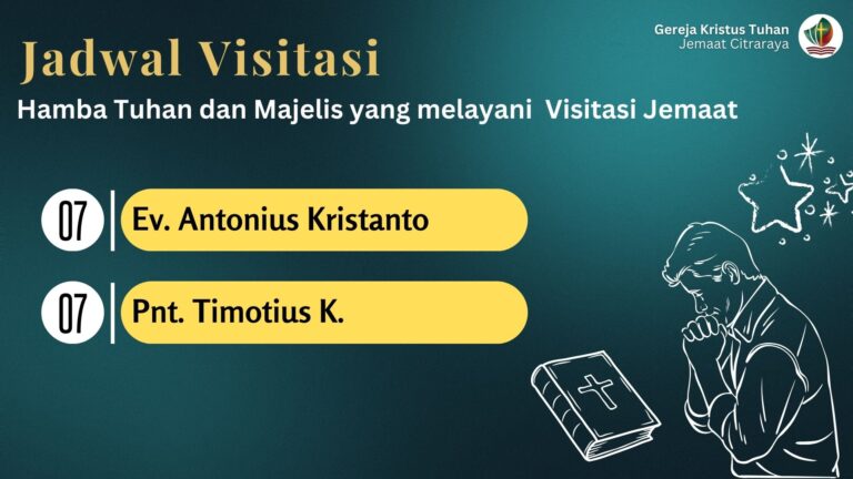 Visitasi, Kamis, 7 November 2024