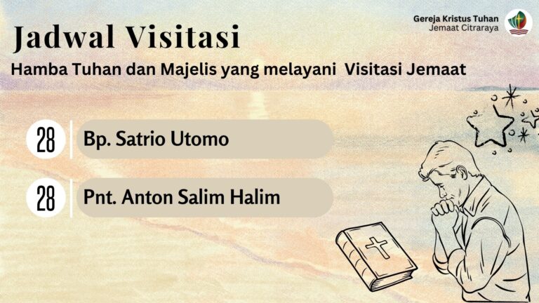 Visitasi, Kamis, 28 November 2024