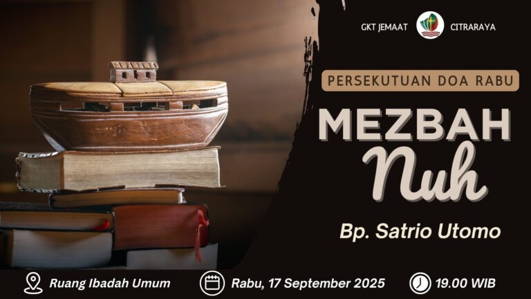 Persekutuan Doa Rabu, 17 September 2025