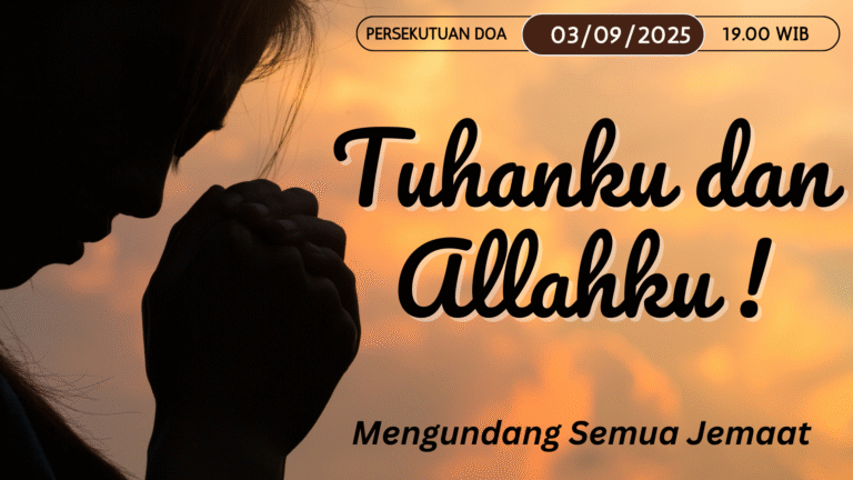 Persekutuan Doa Rabu, 3 September 2025