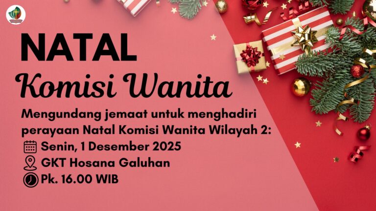 Natal Komisi Wanita Wilayah 2, Senin, 1 Desember 2025