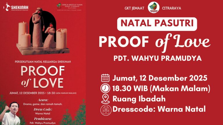 Natal Komisi Pasutri, Jumat, 12 Desember 2025