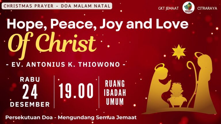 Doa Malam Natal 2025