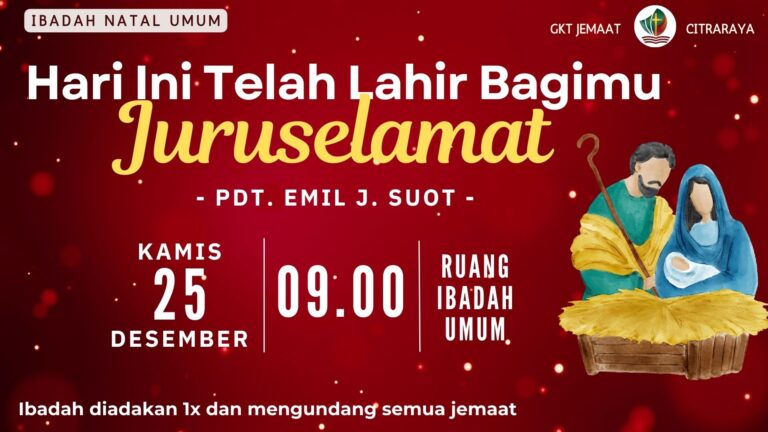 Ibadah Natal Umum 2025