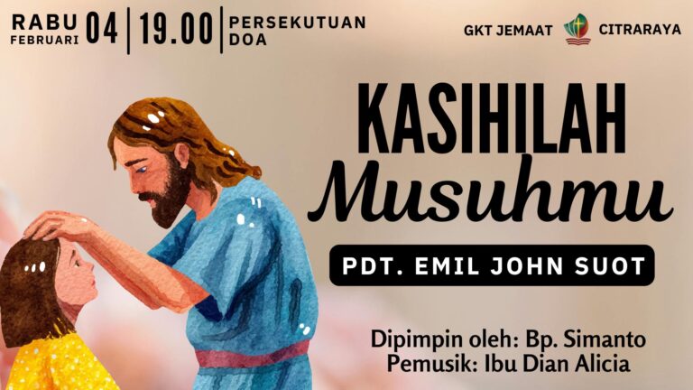 Persekutuan Doa Rabu, 4 Februari 2026